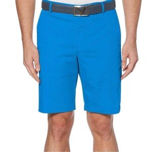 Callaway 10” golf shorts Teal Men’s Size 36 Pockets Zip Button closure Casual